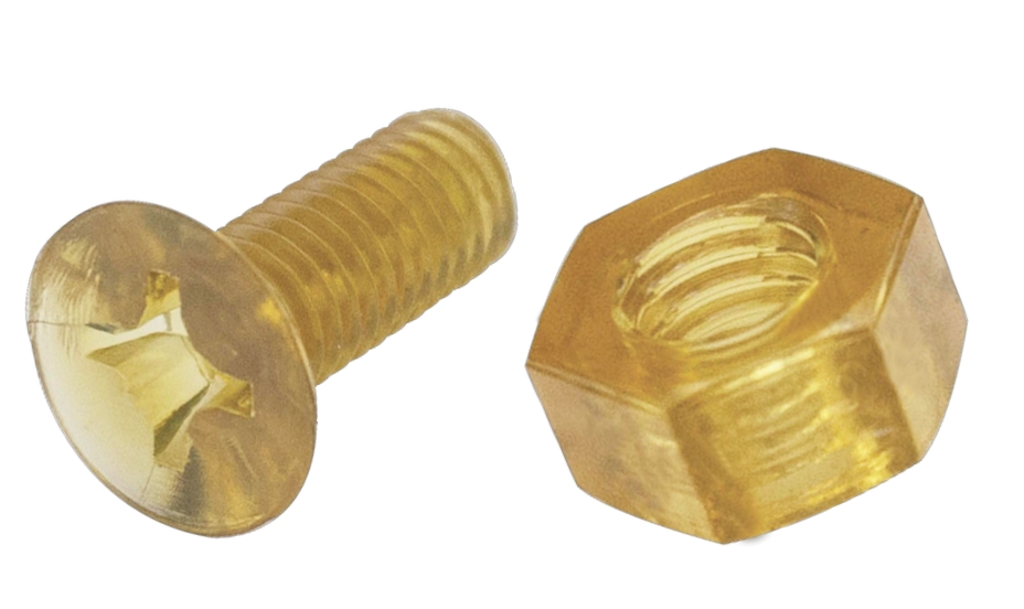 PEI plastic fastener sample